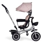 2u1 tricikl sa rotirajućim sedištem i sklopivom tendom Beige, ECOTOYS - Slika 4
