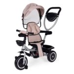 2u1 tricikl sa rotirajućim sedištem i sklopivom tendom Beige, ECOTOYS - Slika 5