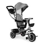 2u1 tricikl sa rotirajućim sedištem i sklopivom tendom Gray, ECOTOYS