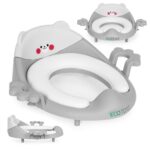 Adapter za wc solju sa rukohvatima, Gray, ECOTOYS