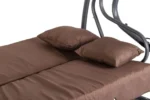 Baštenska ljuljaška - ležaljka 2u1 brown - Slika 4