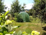 BAŠTENSKI PLASTENIK 3-SEGMENTNI 3 X 2 X 2 M ZELENI SA OPCIJOM DODATNE VENTILACIJE 3910 - Slika 4