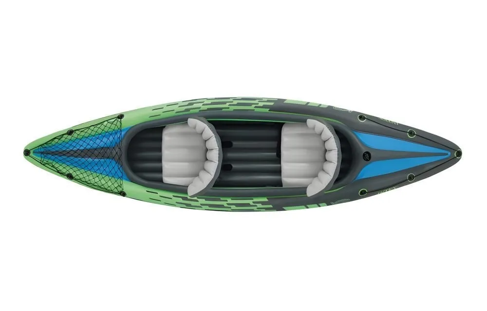 challenger-k2-kajak-na-naduvavan Challenger K2 kajak na naduvavanje za 2 osobe, vesla, pumpa, pokrivač, INTEX 68306 - Slika 5