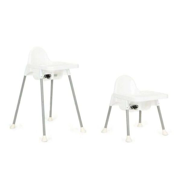 ECO TOYS STOLICA ZA HRANJENJE WHITE