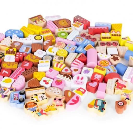 edukativne-drvene-kocke-set-cand (4) EDUKATIVNE DRVENE KOCKE SET -CANDY CITY 116 KOM - Slika 5