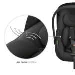KINDERKRAFT AUTO SEDIŠTE I-LITE SA BAZOM ENDURA SAFE FX BLACK - Slika 4