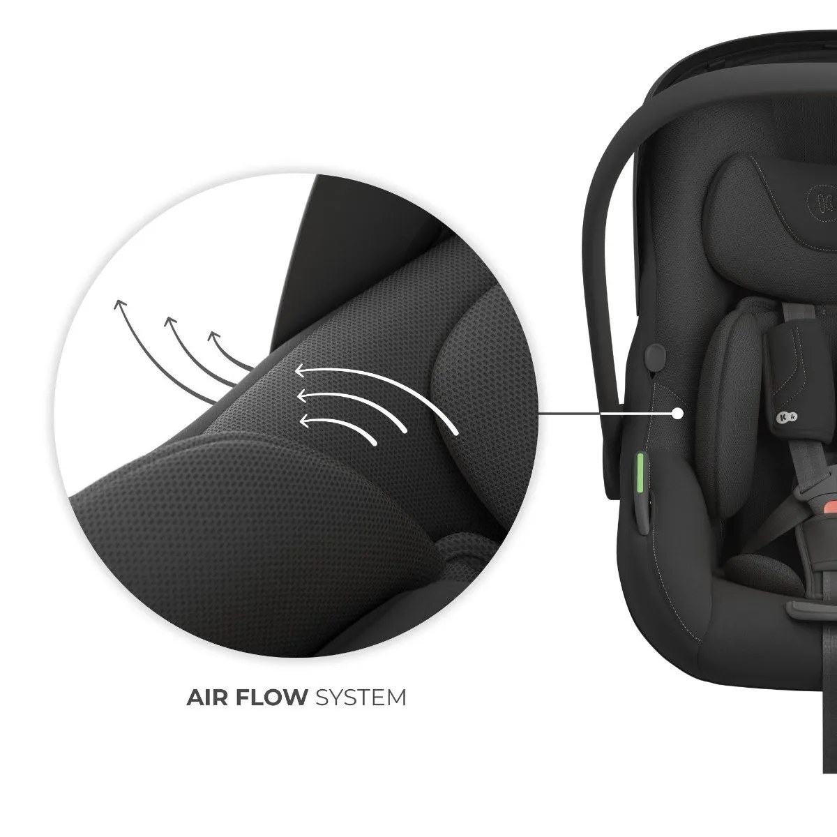 kinderkraft-auto-sediste-i-lite (9) KINDERKRAFT AUTO SEDIŠTE I-LITE SA BAZOM ENDURA SAFE FX BLACK - Slika 4
