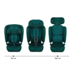 KINDERKRAFT AUTOSEDISTE FIX2GO I-SIZE 76-150CM GREEN - Slika 2