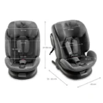 KINDERKRAFT AUTOSEDISTE XPEDITION3 I-SIZE 40-150CM GREY - Slika 2