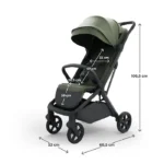 Kinderkraft kolica NUBI 3 MYSTIC GREEN - Slika 3