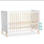 KINDERKRAFT KREVETAC NICO WOODEN WHITE - Slika 2