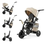KINDERKRAFT TRICIKL EASY TWIST 2U1 BEIGE - Slika 2