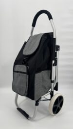 KOLICA ZA PIJACU SA SEDISTEM CRNO-SIVA