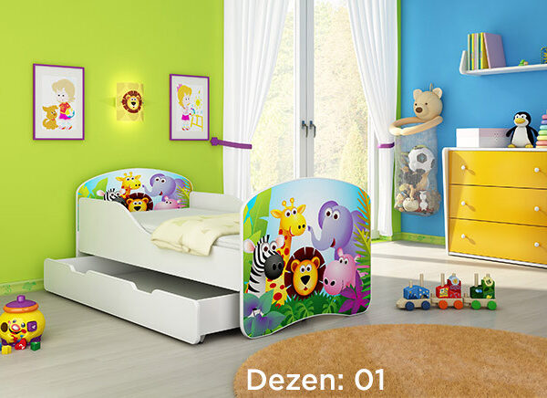 KREVET ZA DECU 180X80 CM SA DODATNOM FIOKOM ACMA 1