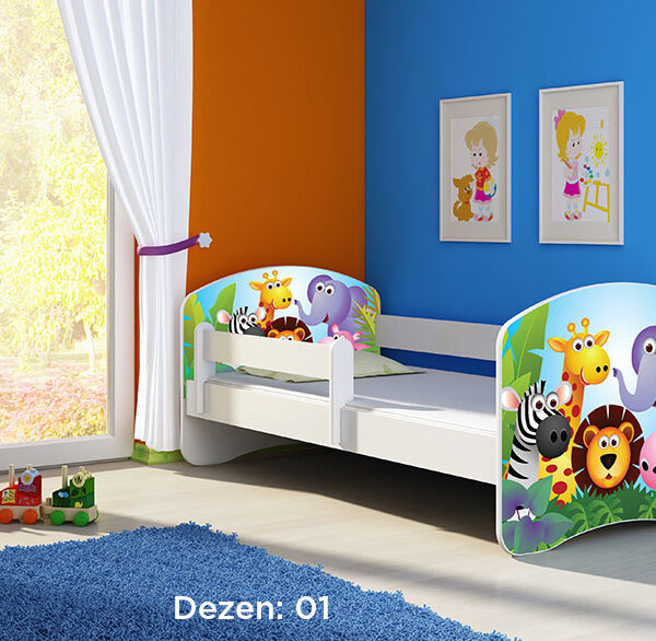 KREVET ZA DECU WHITE 160X80 ACMA 2