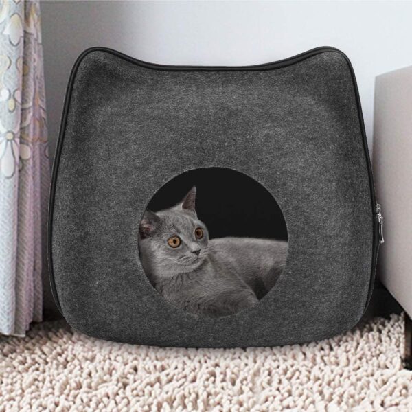 KUCICA ZA LJUBIMCE CAT DARK GRAY