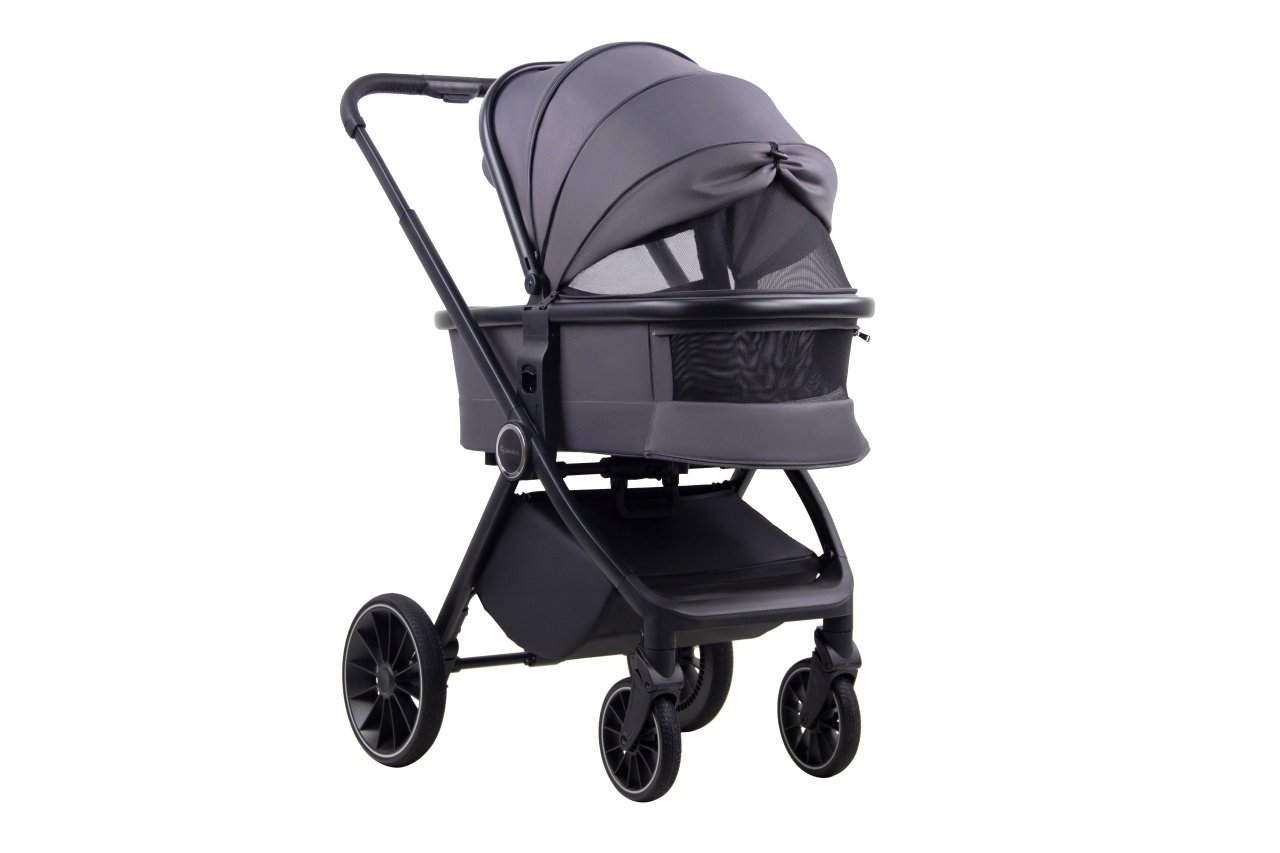 la-mama-alvi-kolica-za-bebe-3u1 LA MAMA ALVI kolica za bebe 3u1 - gray - Slika 2