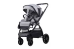 LA MAMA TRIO kolica za bebe 3u1 - gray - Slika 3
