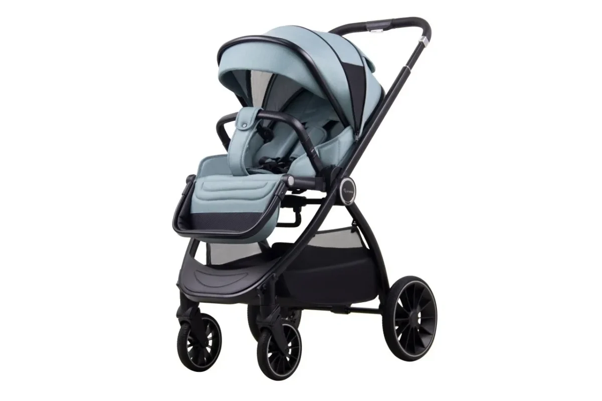 LA MAMA TRIO kolica za bebe 3u1 - green - Slika 5