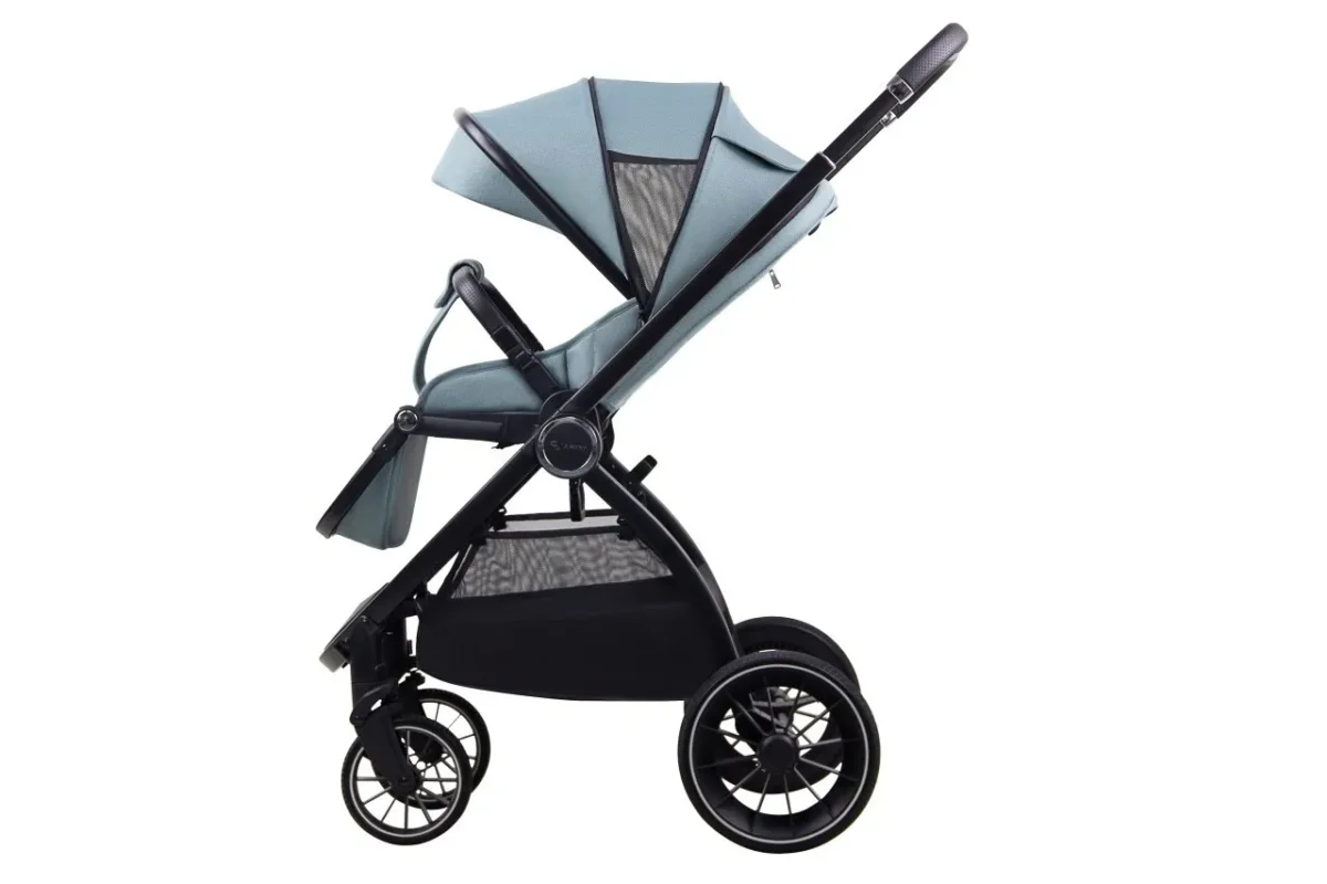 LA MAMA TRIO kolica za bebe 3u1 - green - Slika 3