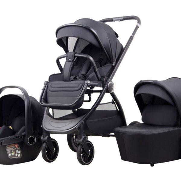 LA MAMA TRIO kolica za bebe 3u1 - black