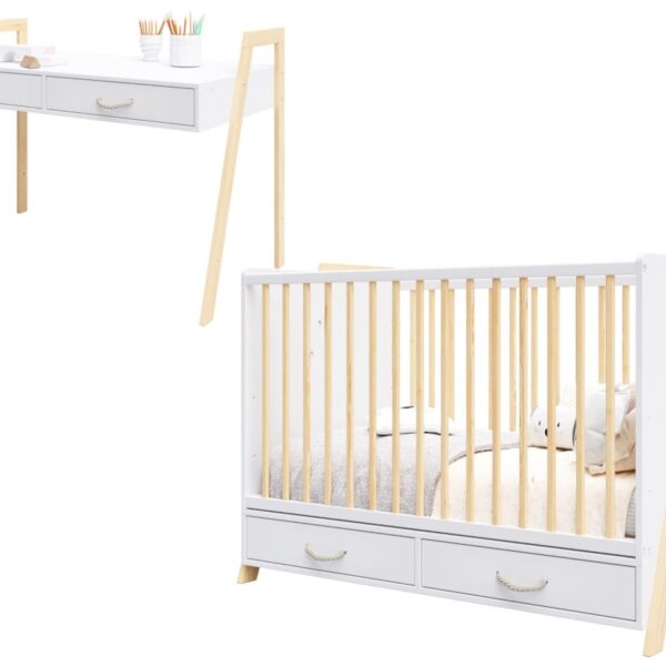LETTINO LUNA KREVETAC 2U1 + FIOKA