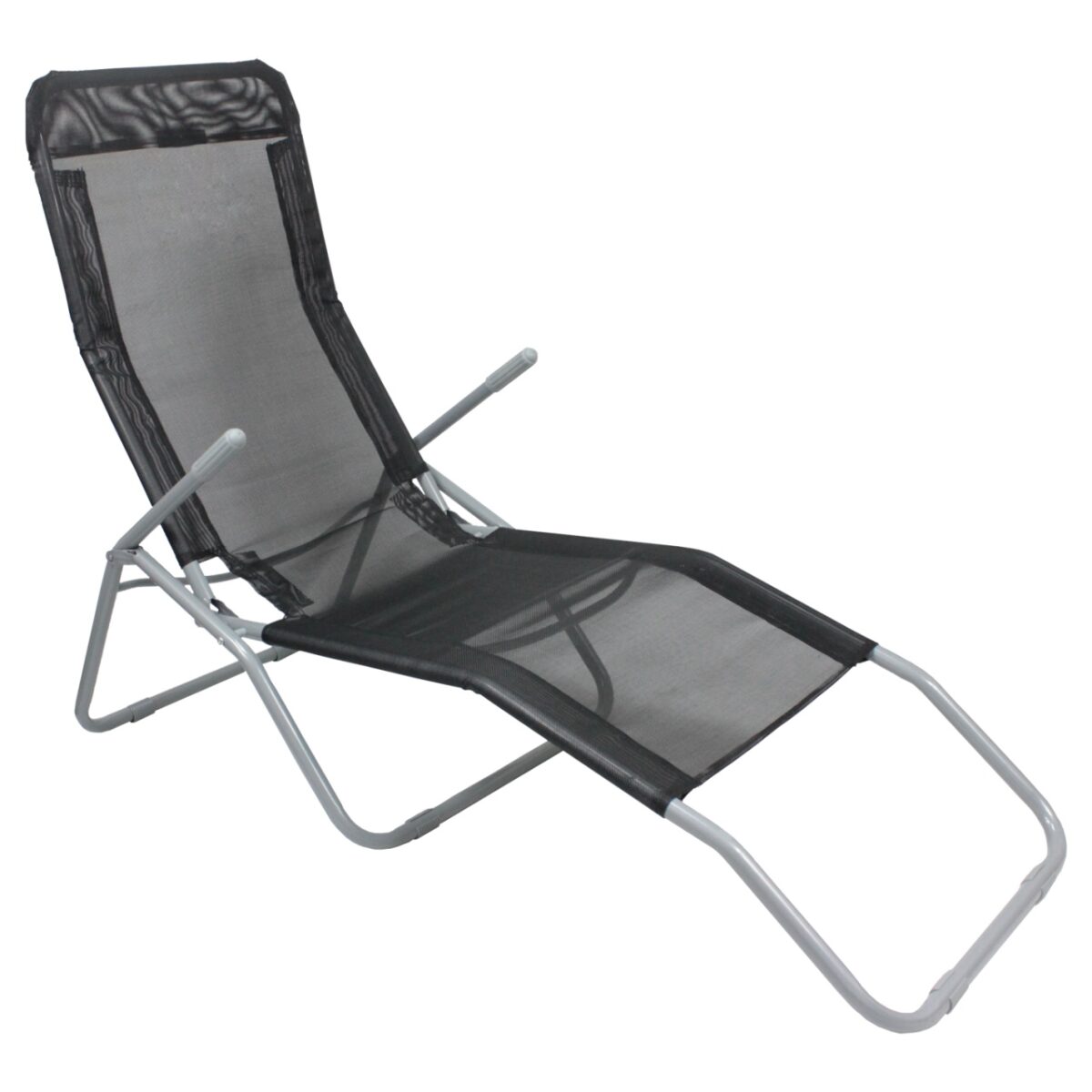 LEŽALJKA ZA BAŠTU/PLAŽU CRNA *5897 - Slika 1
