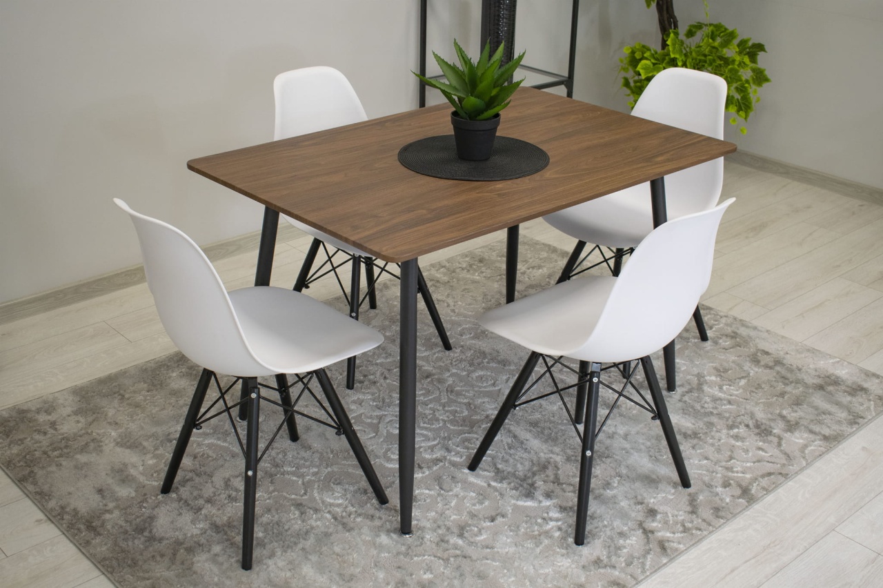 milano-set-4-stolice-white-black17791 MILANO SET 4 STOLICE WHITE BLACK - Slika 1