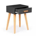 Nocni stocic 1 fioka Deva Siva - Slika 4