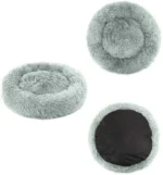 Plisani krevet za kucne ljubimce 60cm svetlo sivi - Slika 2