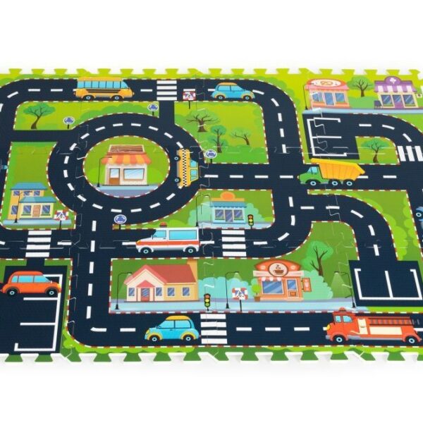 PODLOGA ZA IGRU PUZZLE CITY ECOTOYS