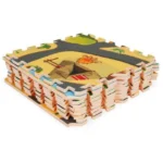 PODLOGA ZA IGRU ZA DECU SAFARI PUZZLE 9 ELEMENATA 93X93CM - Slika 4