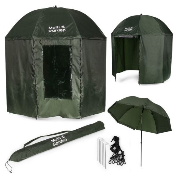 Ribolova?ki suncobran podesive visine sa potpunim pokriva?em, MultiGarden