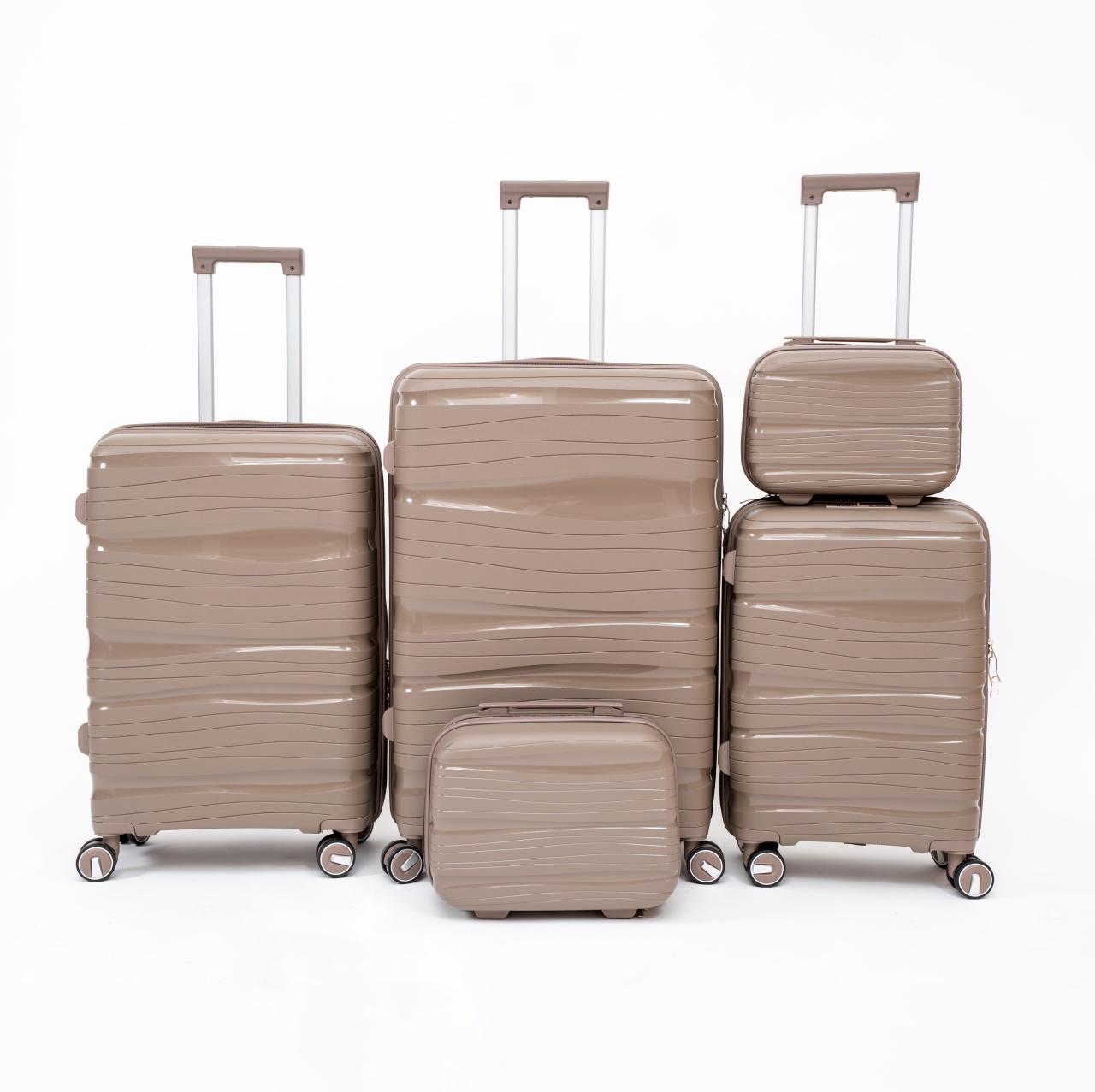 set-kofera-explore-5-1-beige17220 SET KOFERA EXPLORE 5/1 BEIGE - Slika 1