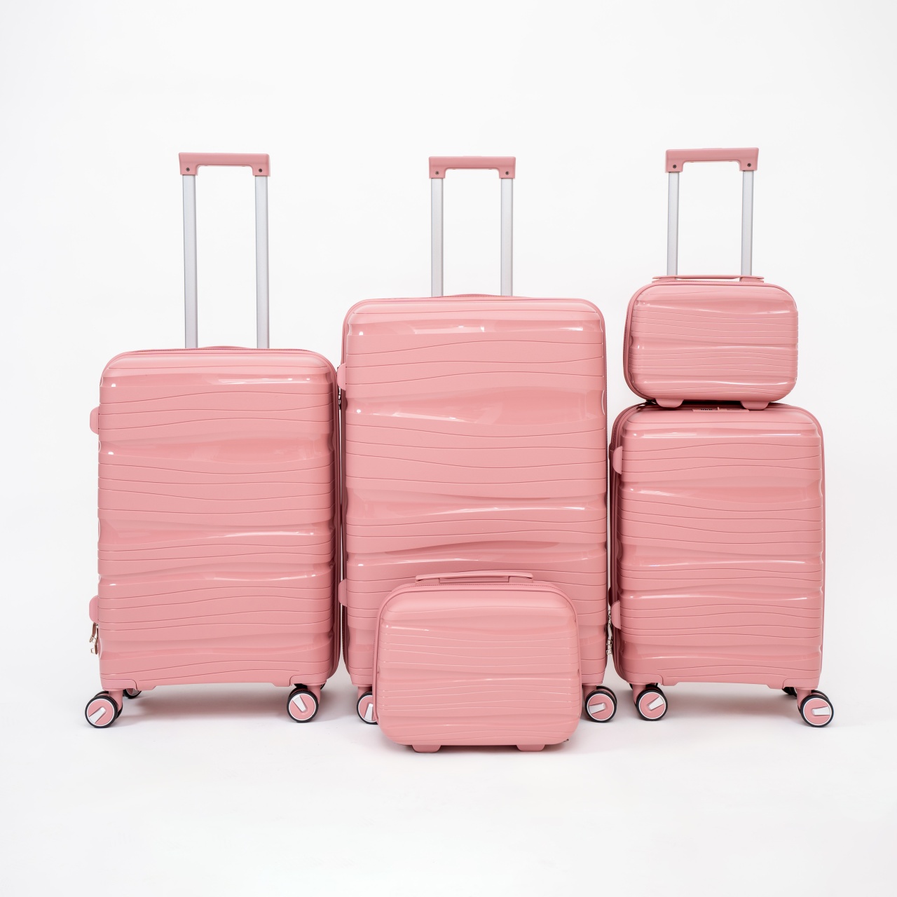 set-kofera-explore-5-1-rose17229 SET KOFERA EXPLORE 5/1 ROSE - Slika 1