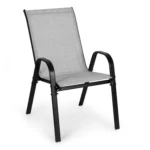 Set od 2 baštenske stolice light gray MultiGarden - Slika 3