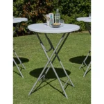 Sklopivi baštenski/ketering okrugli sto - Slika 2