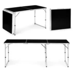 Sklopivi sto za kampovanje Black 180x60 cm