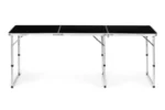 Sklopivi sto za kampovanje Black 180x60 cm - Slika 3