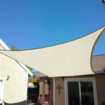 Solarno kvadratno jedro 4x4m Beige MultiGarden - Slika 2