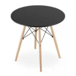 TORINO OKRUGLI STO 80 cm BLACK - Slika 3