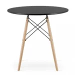 TORINO OKRUGLI STO 80 cm BLACK - Slika 2