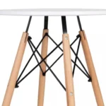 TORINO OKRUGLI STO 80 cm WHITE - Slika 4