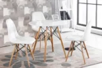 TORINO OKRUGLI STO 80 cm WHITE - Slika 5