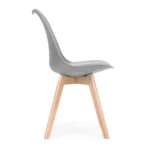 Trpezarijske stolice set 4 kom Filipo light grey 2 - Slika 3