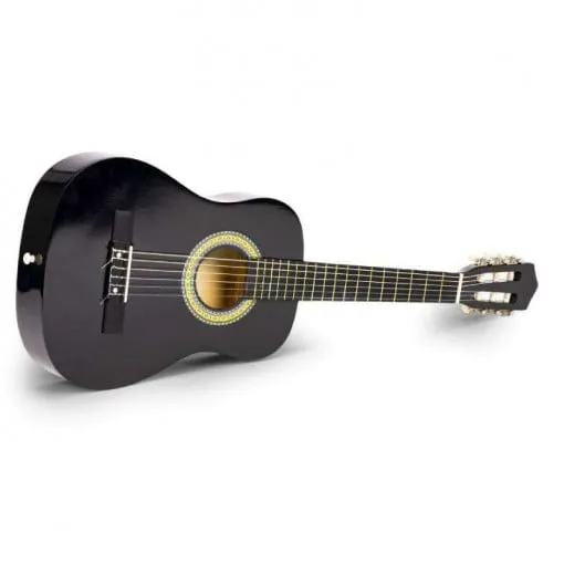 velika-drvena-gitara-za-decu-crn (4) VELIKA DRVENA GITARA ZA DECU CRNA - Slika 6
